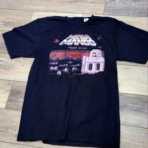 Mega Mando mens black t shirt